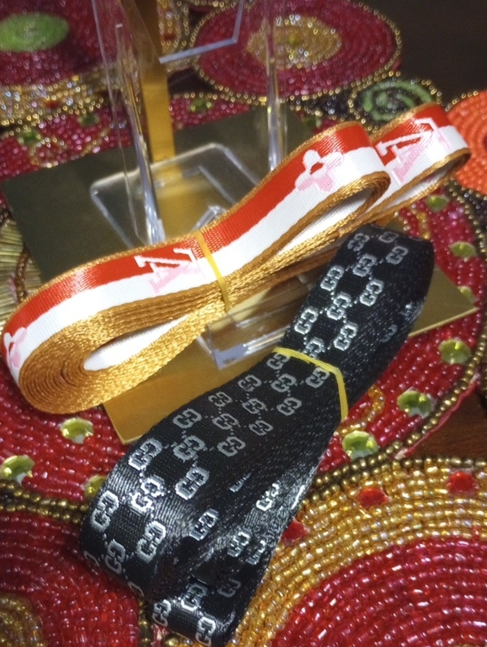 Set of (2) Fashion Ribbon